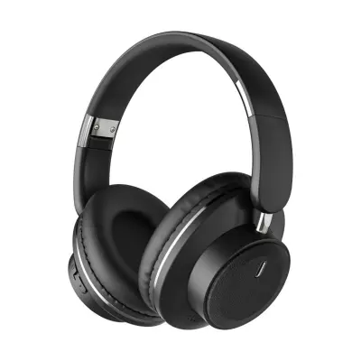 Over-ear Bluetooth slušalice 40mm HiFi, Bluetooth 5.3, sklopive Black