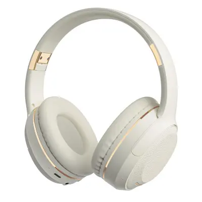 Over-ear Bluetooth slušalice 40mm neodimijski driveri, dubok bas Beige