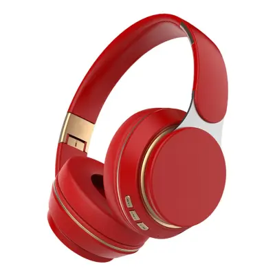Over-ear bežične slušalice s dubokim basom, 40mm zvučnici, 10h Red