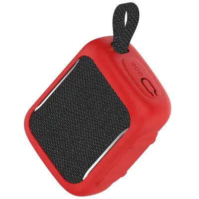 Silikonska zaštitna maska kompatibilna s JBL GO5, mekana zaštita Red