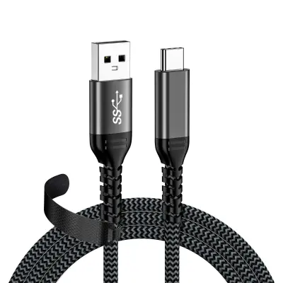 USB 3.2 Tip-A na Tip-C kabel – 10Gbps, 3A punjenje, najlon pletenica