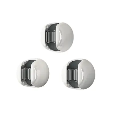 Samoljepljivi držač metli bez bušenja 3 kom — PVC, silikon, 30 jin grey+white
