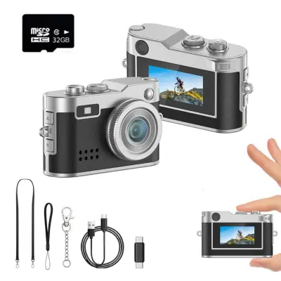 Mini digitalna kamera 32GB TF — Istinski 1080P i 5MP senzor Black