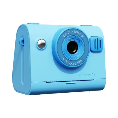Instant kamera s ugrađenim pisačem, 48MP i 2.4-inch IPS, 32G i USB-C Blue