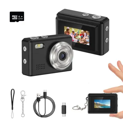 Mini digitalna kamera s 0.96 inch zaslonom, prava 720P snimka Black