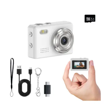 Mini digitalna kamera s 0.96 inch zaslonom, prava 720P snimka White