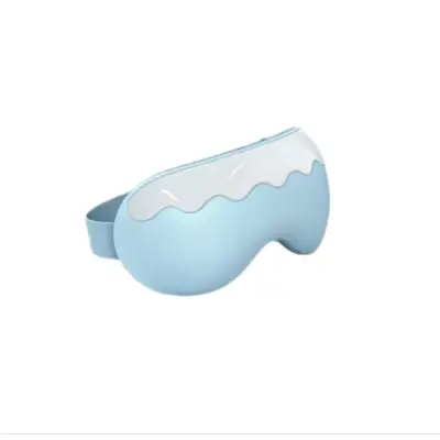 Toplo-hladni masažer za oči s vibracijom i Bluetooth glazbom Blue