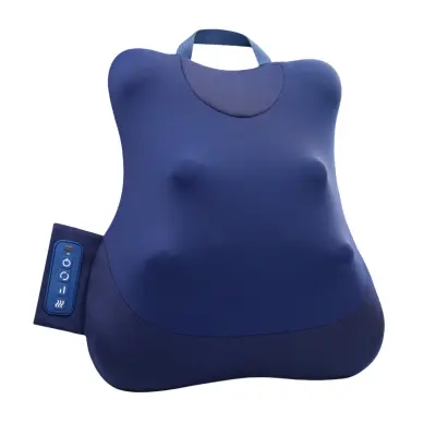 Bežični grijani masažer za leđa i slabine 4000mAh Shiatsu Blue