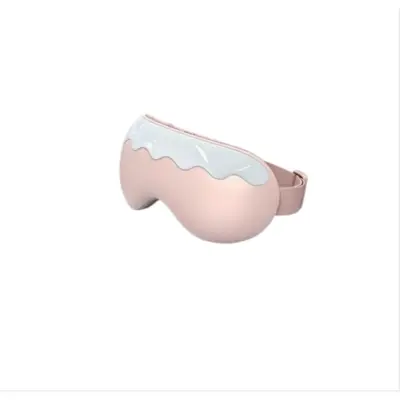 Toplo-hladni masažer za oči s vibracijom i Bluetooth glazbom Pink