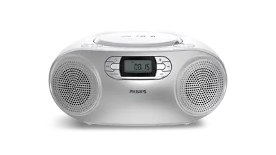 Philips CD Soundmachine TAZ2000S, srebrni