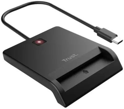 Čitač Pametnih Kartica TRUST Primo 26253, PC, USB-C