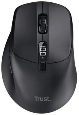 Miš TRUST Zevo 25991, Bežični, Punjivi, Black