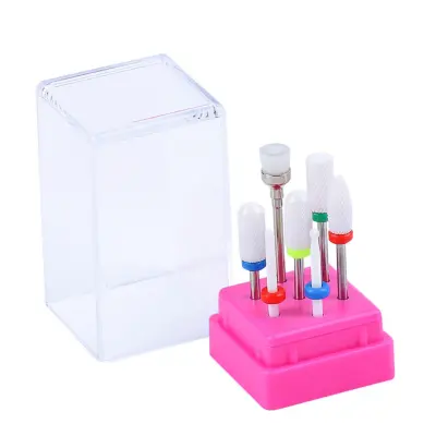 Keramički set svrdala za nokte — 7 komada s četkom 3/32 inch