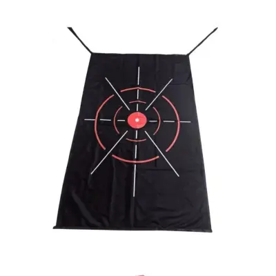 Podloga za golf s bullseye ciljnikom 154x100cm, 1cm