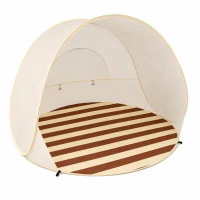Pop-up suncobran za plažu UPF50+, automatsko postavljanje, UV zaštita 98 %, kompaktan | POPYTENT