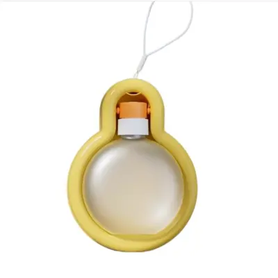 Prijenosna boca za vodu za pse 350ML s press-lock zatvaranjem Yellow