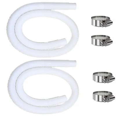 Set crijeva za bazen 32mm, PE naborano, 2 crijeva i 4 stezaljke