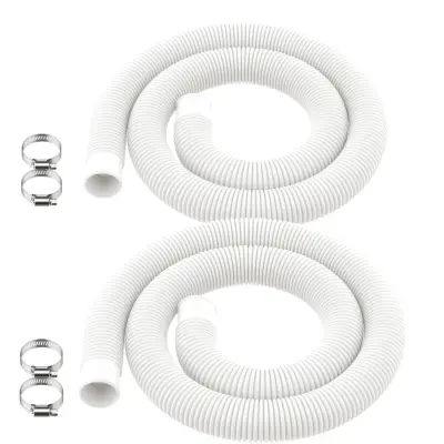 Set cijevi za bazen 38mm - PE valovite, 2 crijeva i 4 spona