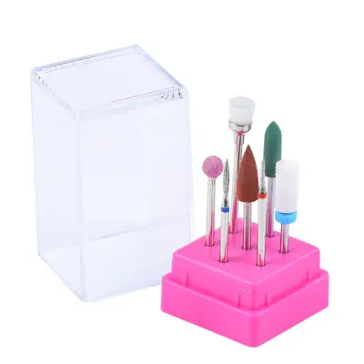 Set keramičkih nastavaka za nokte — 7 kom: gel i poliranje, 3/32 inch