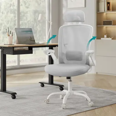 Uredska stolica 64x64x115 cm Siva