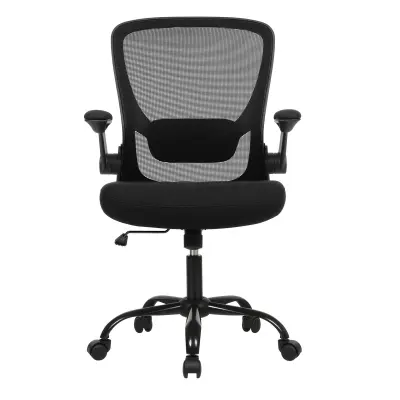 Uredska stolica 64x64x99-107 cm Crna