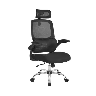 Uredska stolica 62x64x114-122 cm Crna