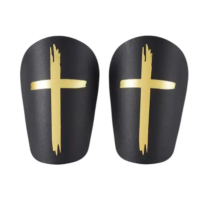 Štitnici za goljenicu, udarna zaštita PU s EVA, mali 8cm x 5cm Black&Gold