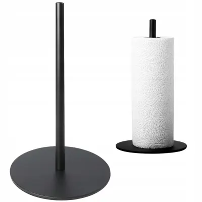 Metalni stalak za papirnate ručnike za stol, 32 cm, crni