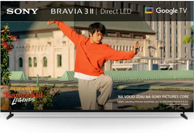 TV SONY K100XR35M2PB, 253 cm (100''), Bravia 3 II, 4K Google TV