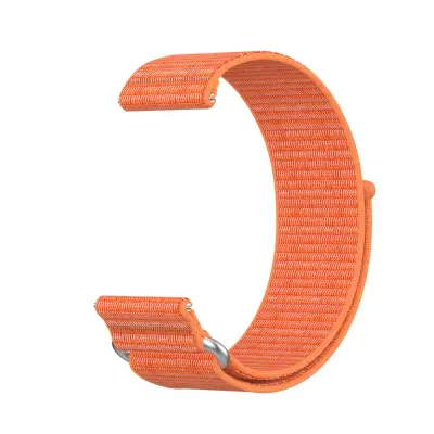 Dvodelna najlonska narukvica 22mm s brzom kopčom i Velcro Orange