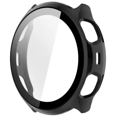 PC+kaljeno staklo kućište za Amazfit Cheetah2 Pro A2564, zaštita Black