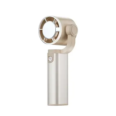 Prijenosni brzinski ručni ventilator 180° oscilacija, USB Khaki