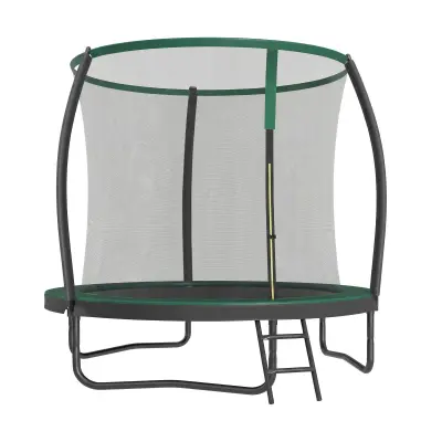 Trampolin 244x239 cm Crna