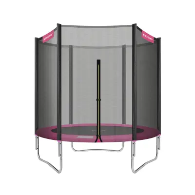 Trampolin okrugli 244 cm crno plavi