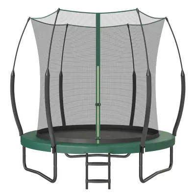 Trampolin 305,1x256,1 cm Zeleno