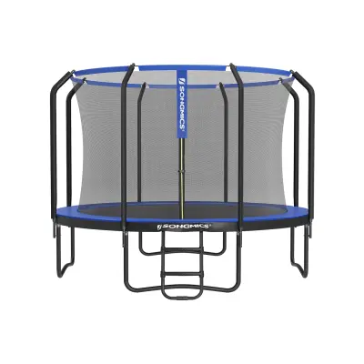 Trampolin Okrugli Vrtni Trampolin 305x256 cm Crno Plavi