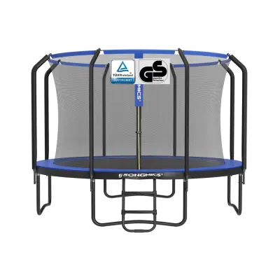 Trampolin 366x270 cm Crno Plava
