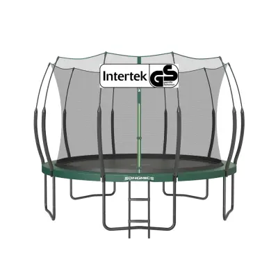 Trampolin 366x270 cm Zeleno