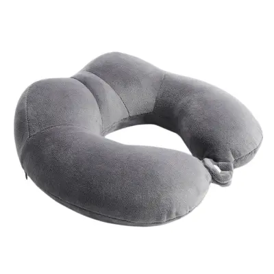 Ergonomski U-jastuk od memorijske pjene s 360° potporom Grey