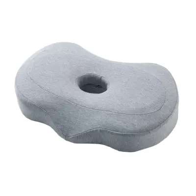 Ergonomski jastuk od memorijske pjene za vrat s otvorom za uho LightGrey