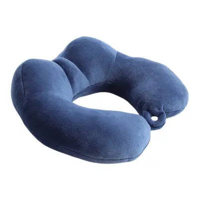 Ergonomski U-jastuk od memorijske pjene s 360° potporom Blue