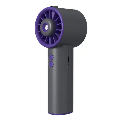 Prijenosni ručni ventilator s nano maglicom, 3 brzine, 2000mAh Gray
