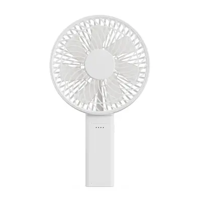 Prijenosni punjivi ručni stolni ventilator 4000mAh, 4-brzine, sklopiv White