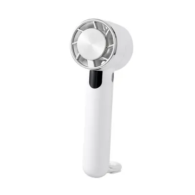 Karabiner ledeni mini ventilator, punjivi 2000mAh, 5 brzina White