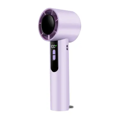 Sklopivi prijenosni ventilator 10000 RPM, 3000mAh, 1-100 brzina Purple