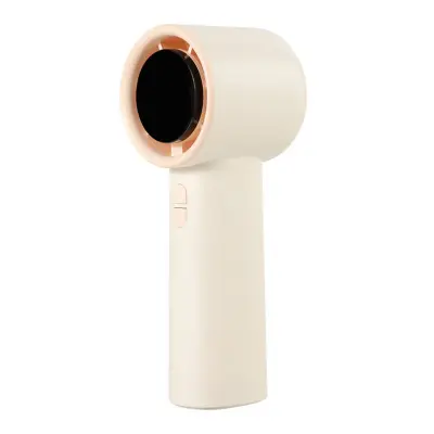 Prijenosni mini ventilator s LCD zaslonom, 24h rad, Type-C White
