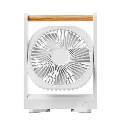 Ravan prijenosni stolni ventilator 2000mAh, Type-C, magnetski White