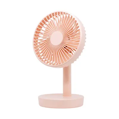 Punjaći stolni ventilator 4000mAh, 3 brzine, 150° oscilacija Pink