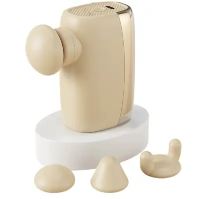 Mini Fascia Gun s motorom bez četkica 25W, prijenosni masažer Beige