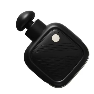 Mini masažni uređaj za mišiće, kompaktan fascijalni masažer, Type-C Black